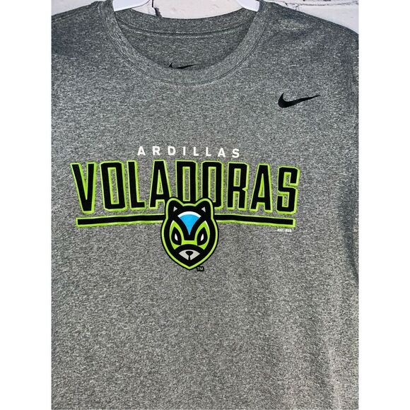 Nike Dri-Fit Richmond Flying Squirrels “Las Ardillas Voladoras” Gray Men’s Mediu - Picture 2 of 7